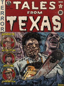 Tales From Texas V2 9x12" Print