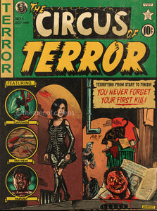 Circus Of Terror 9x12” Print *PREORDER*