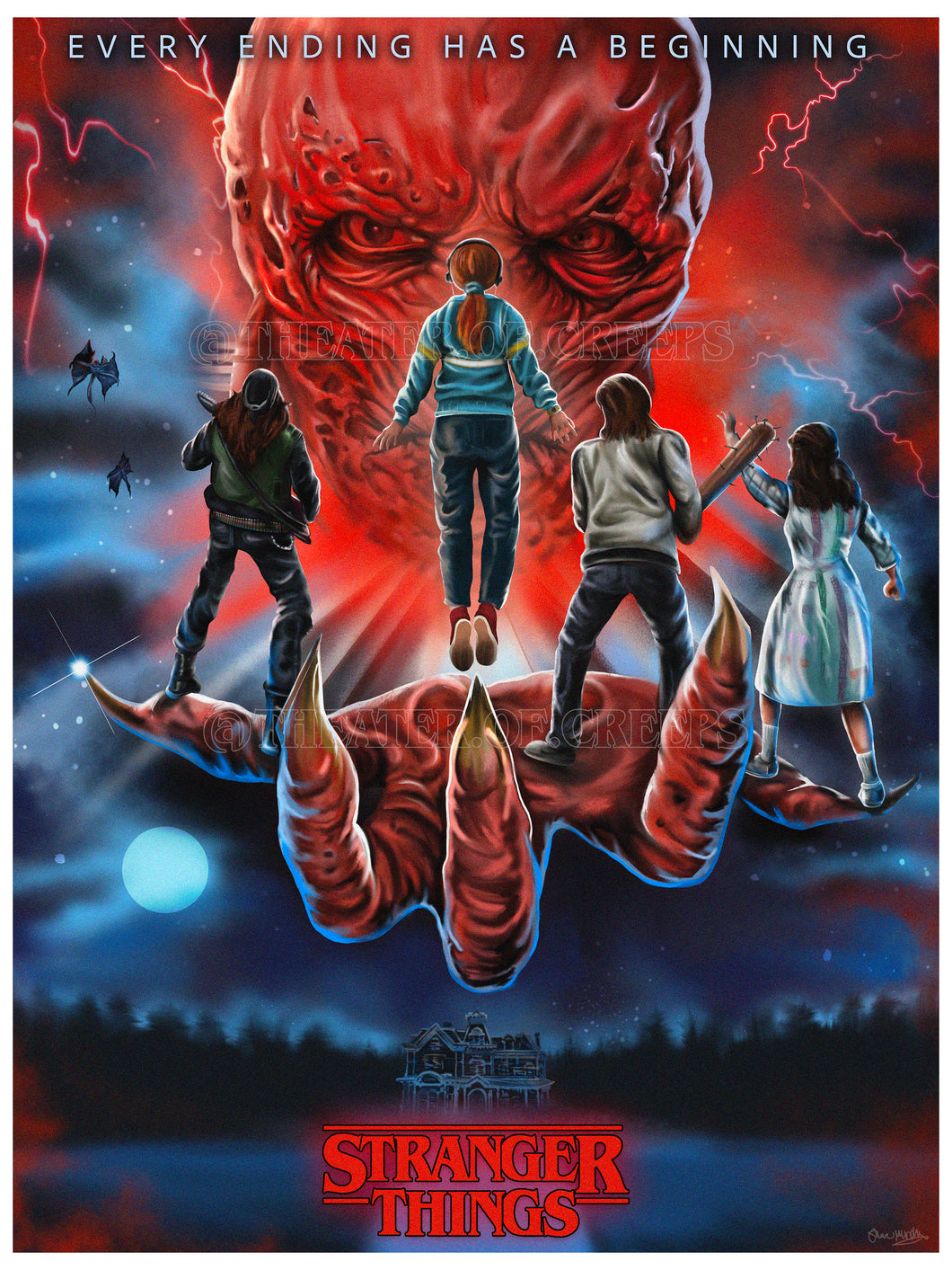 Nightmare In Hawkins 18x24